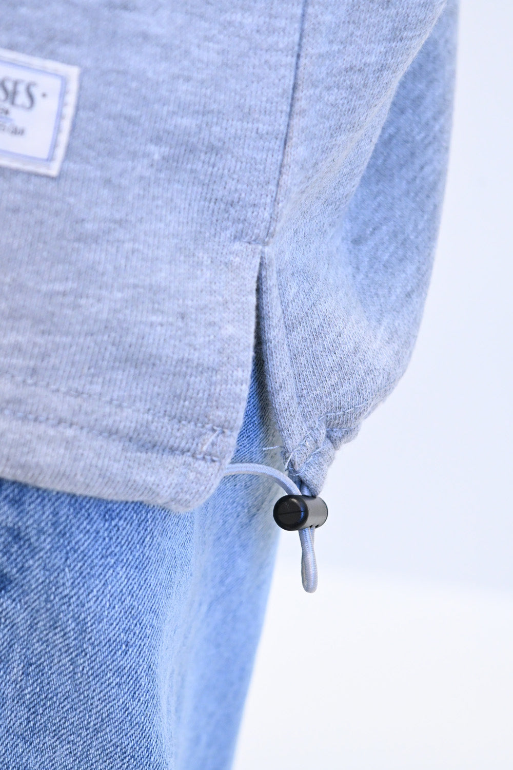 ≪SALE≫ Slub Fleece Hooded Vest