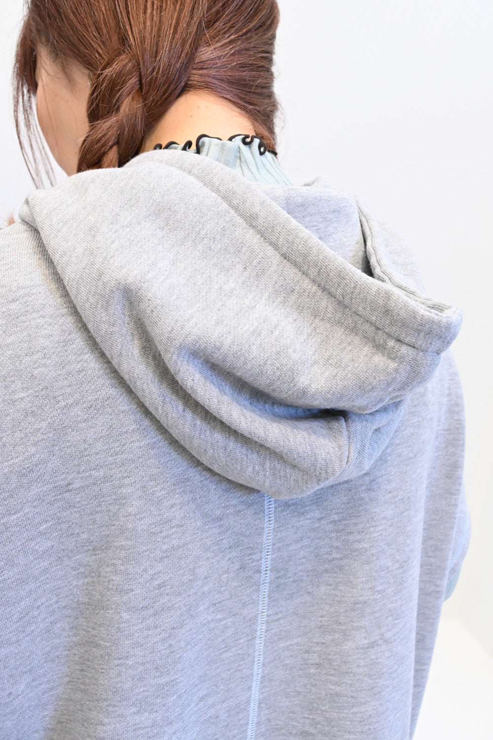 ≪SALE≫ Slub Fleece Hooded Vest