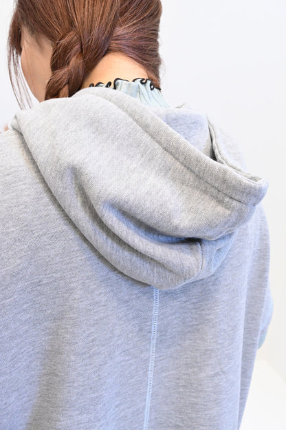 ≪SALE≫ Slub Fleece Hooded Vest
