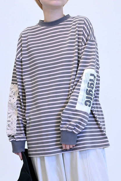 ロゴボーダーTEE