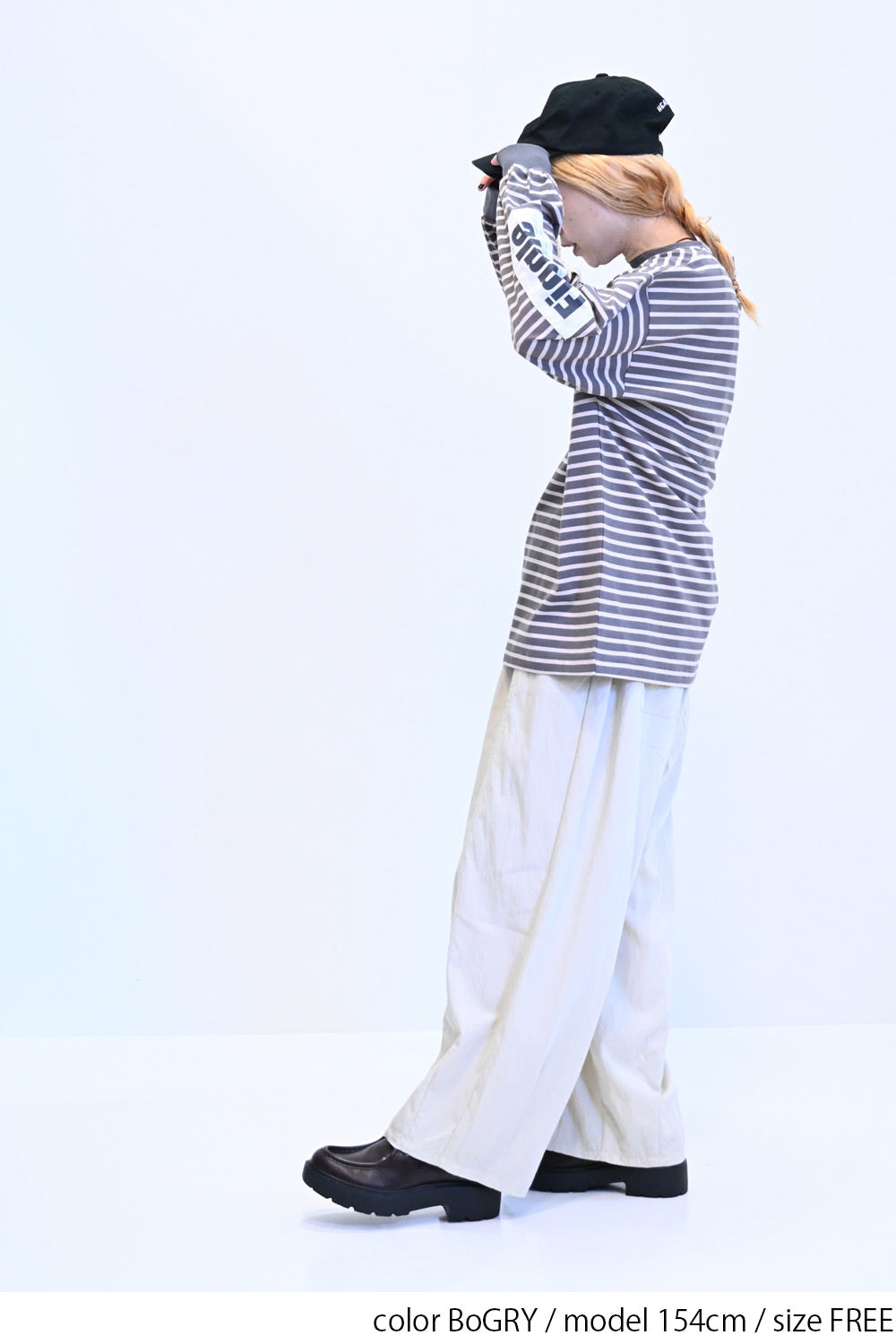 ロゴボーダーTEE