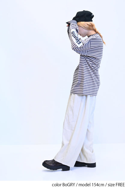 ロゴボーダーTEE