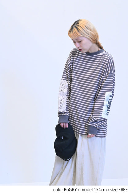 ロゴボーダーTEE