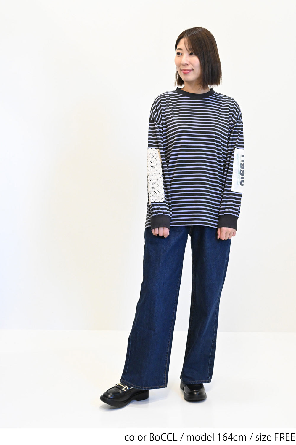 ロゴボーダーTEE