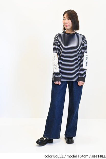 ロゴボーダーTEE