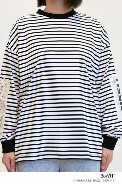ロゴボーダーTEE
