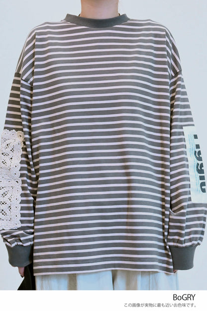 ロゴボーダーTEE