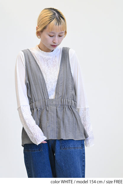パッチワークインナーTEE