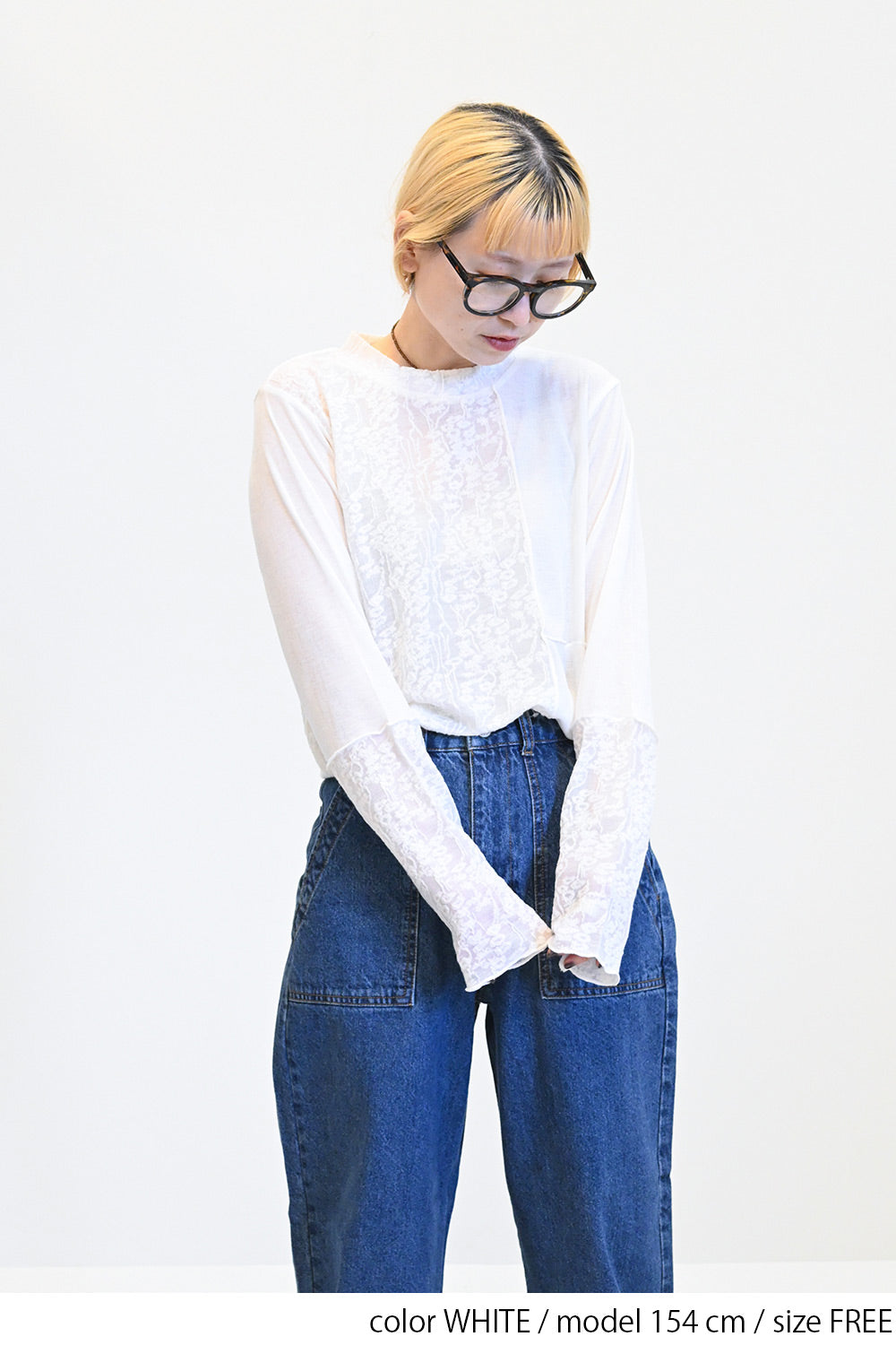 パッチワークインナーTEE