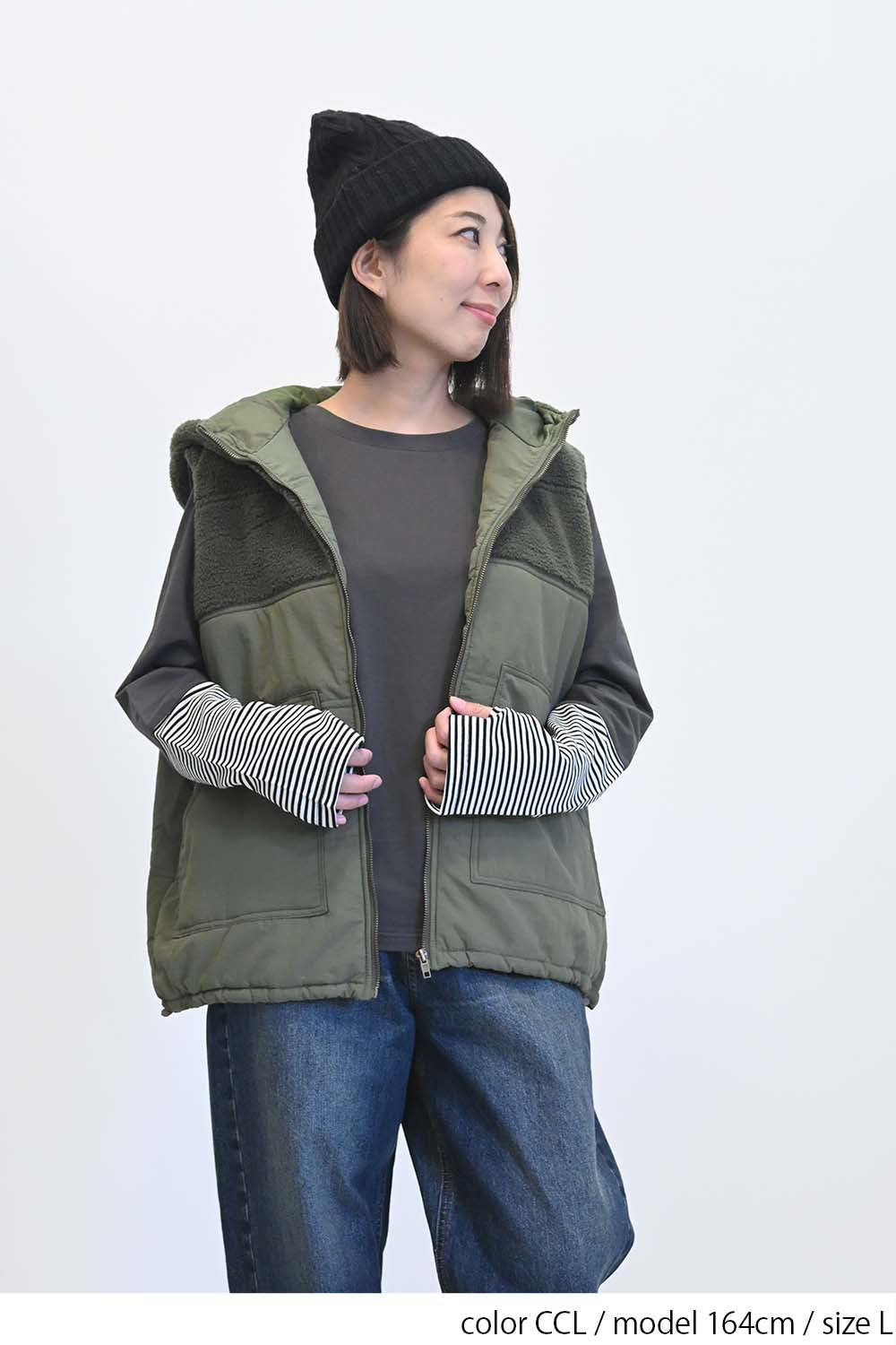 ≪SALE≫ Sleeve Border Switch Long Sleeve Tee