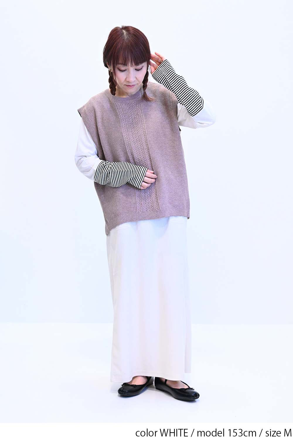 ≪SALE≫ Sleeve Border Switch Long Sleeve Tee