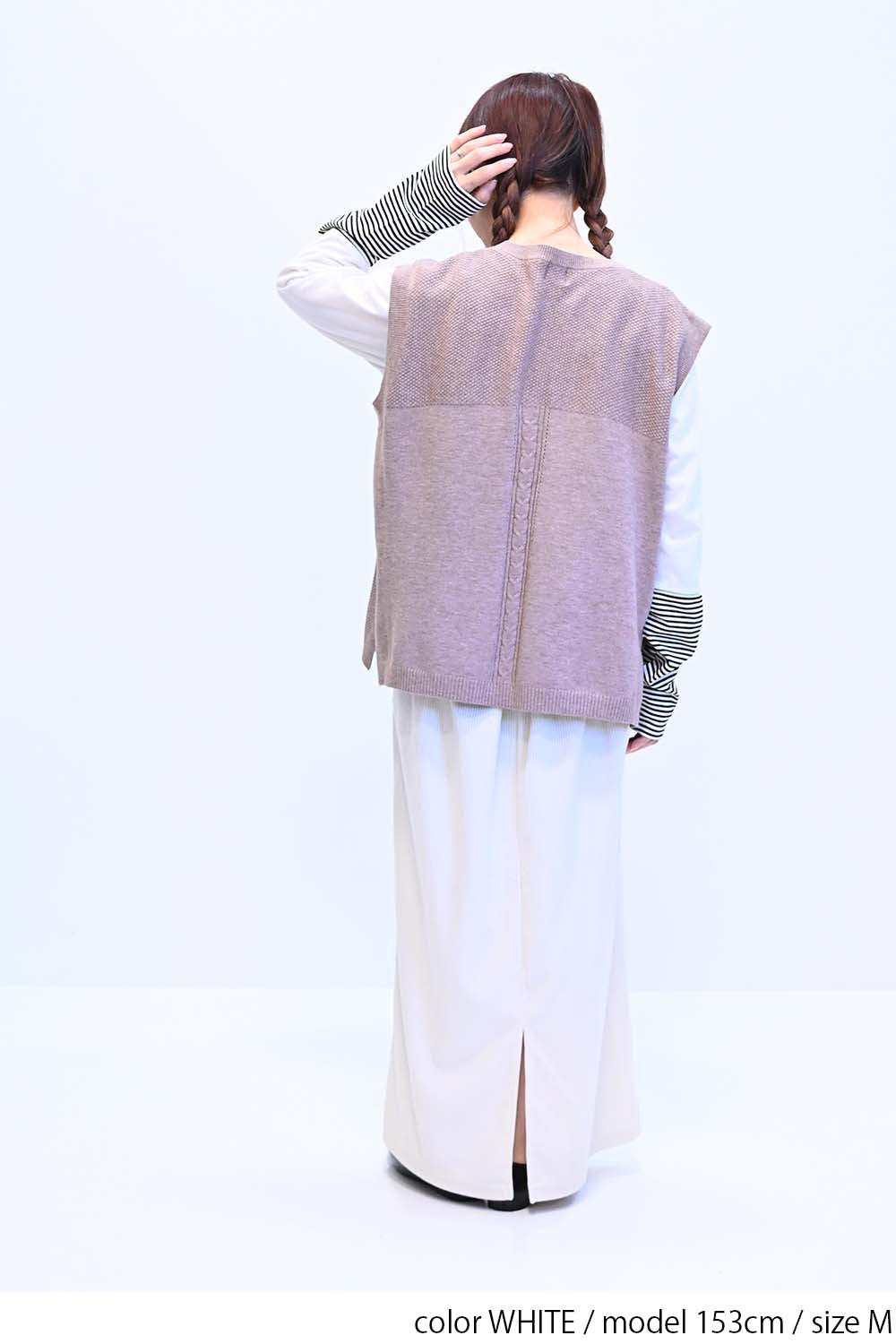 ≪SALE≫ Sleeve Border Switch Long Sleeve Tee