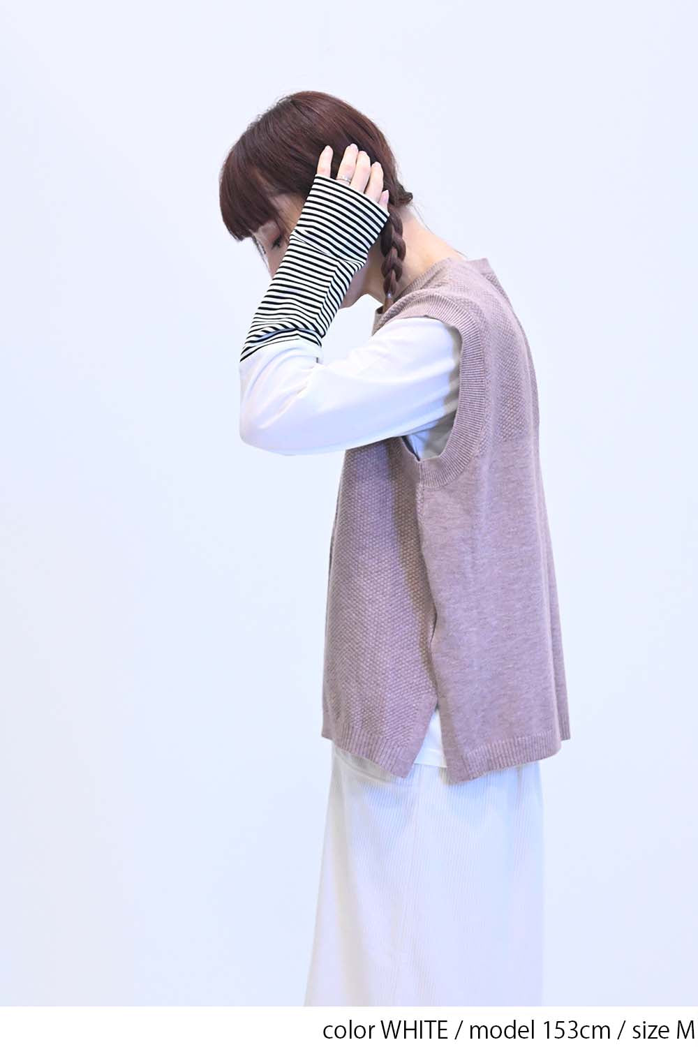 ≪SALE≫ Sleeve Border Switch Long Sleeve Tee