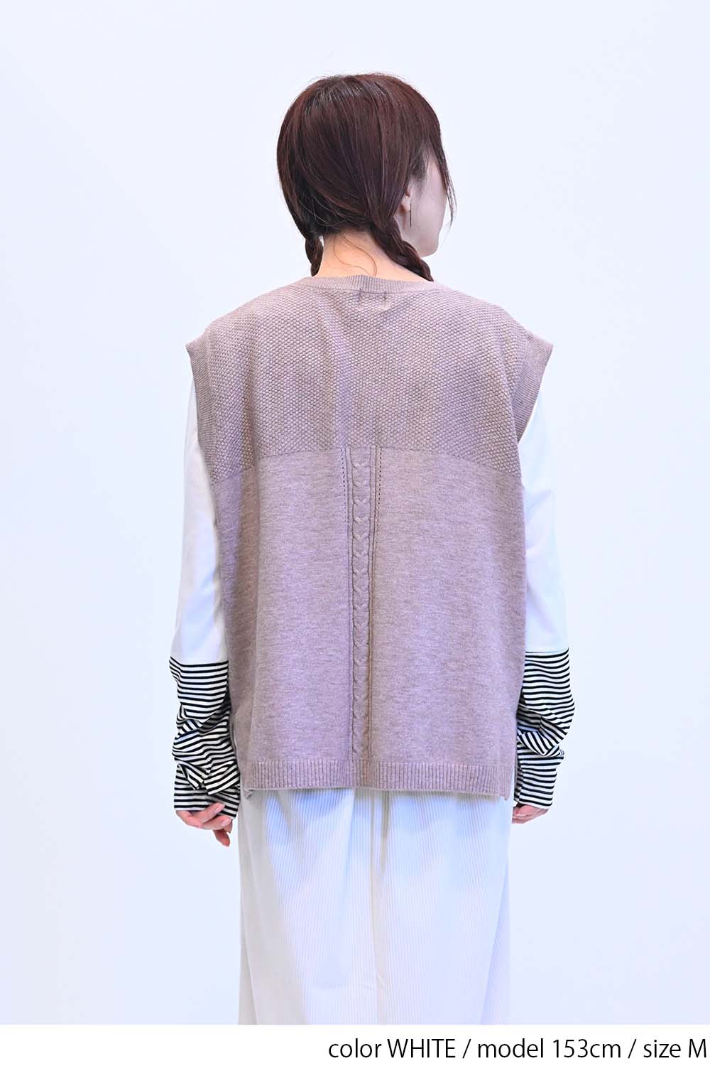≪SALE≫ Sleeve Border Switch Long Sleeve Tee