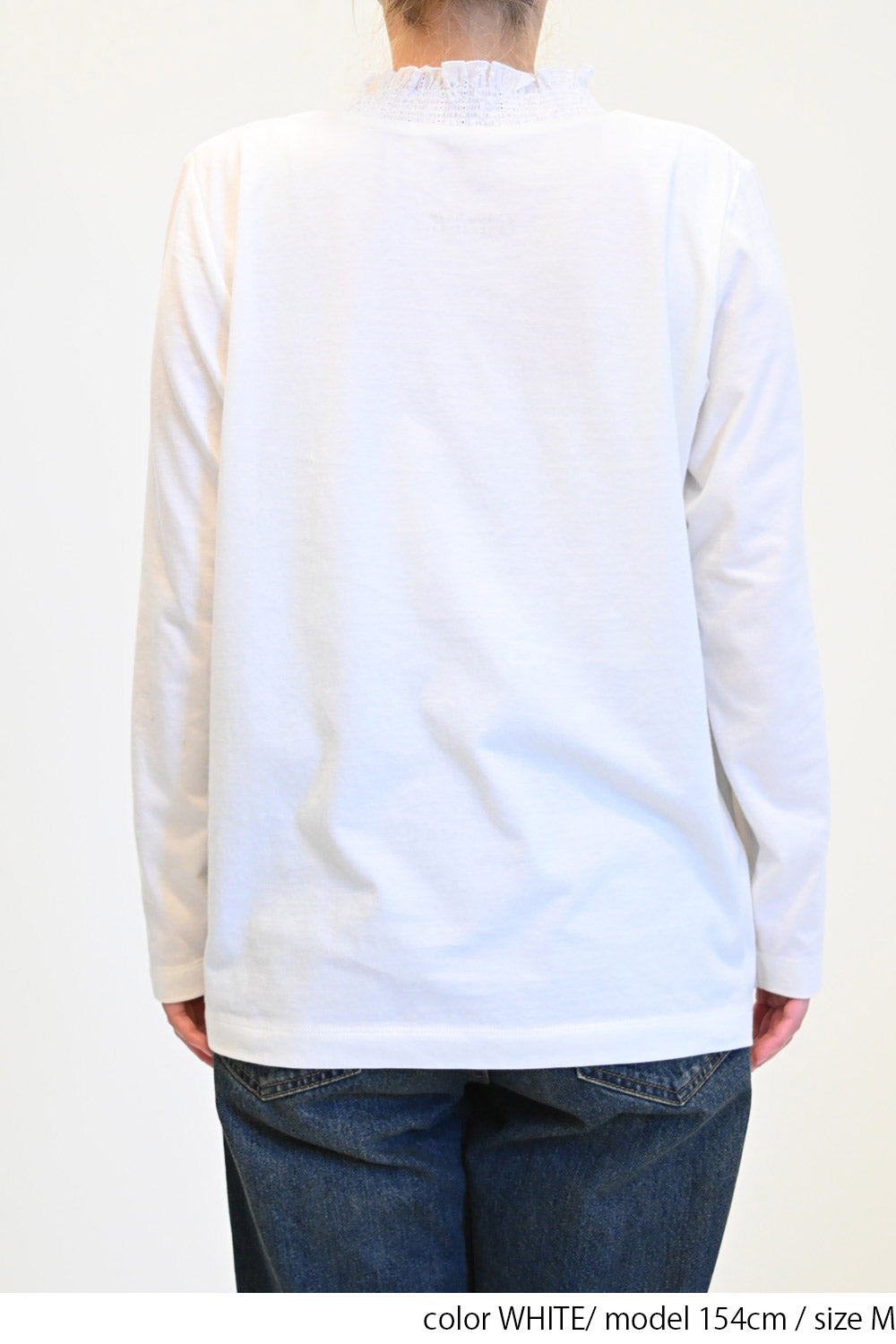 襟シャーリングレースロンTee – HEART MARKET