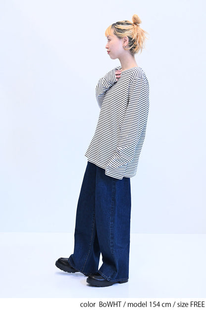 ≪SALE≫ Sleeve Logo Long Sleeve Tee