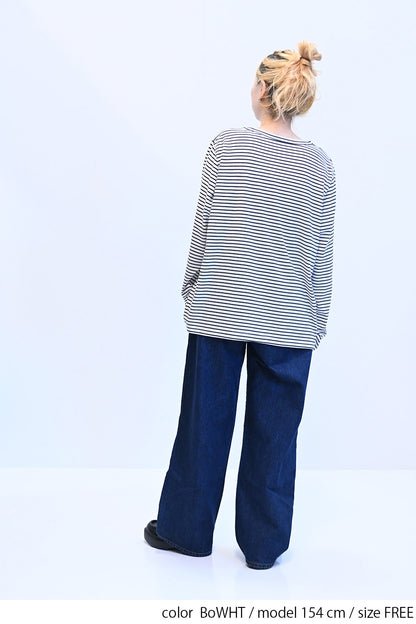 ≪SALE≫ Sleeve Logo Long Sleeve Tee