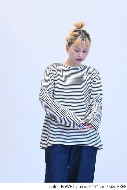 ≪SALE≫ Sleeve Logo Long Sleeve Tee