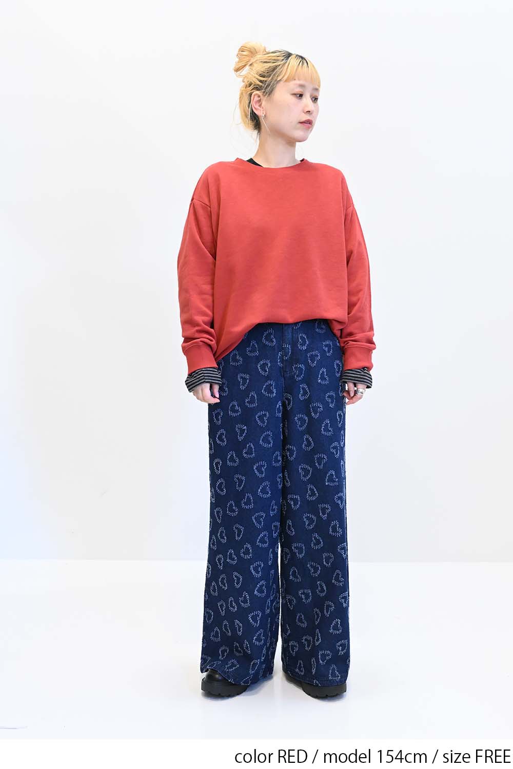 RED / 154cm / FREE