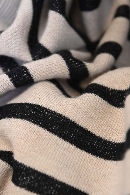 ≪SALE≫ Slub Fleece Hem Round Tunic