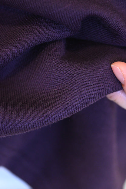 ≪SALE≫ Slub Fleece Heart Hem Round Tunic