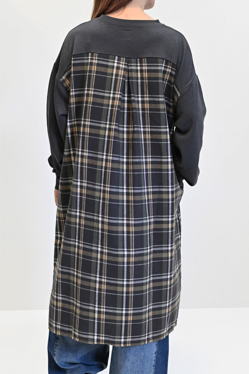 ウラケ異素材切替ワンピース – HEART MARKET