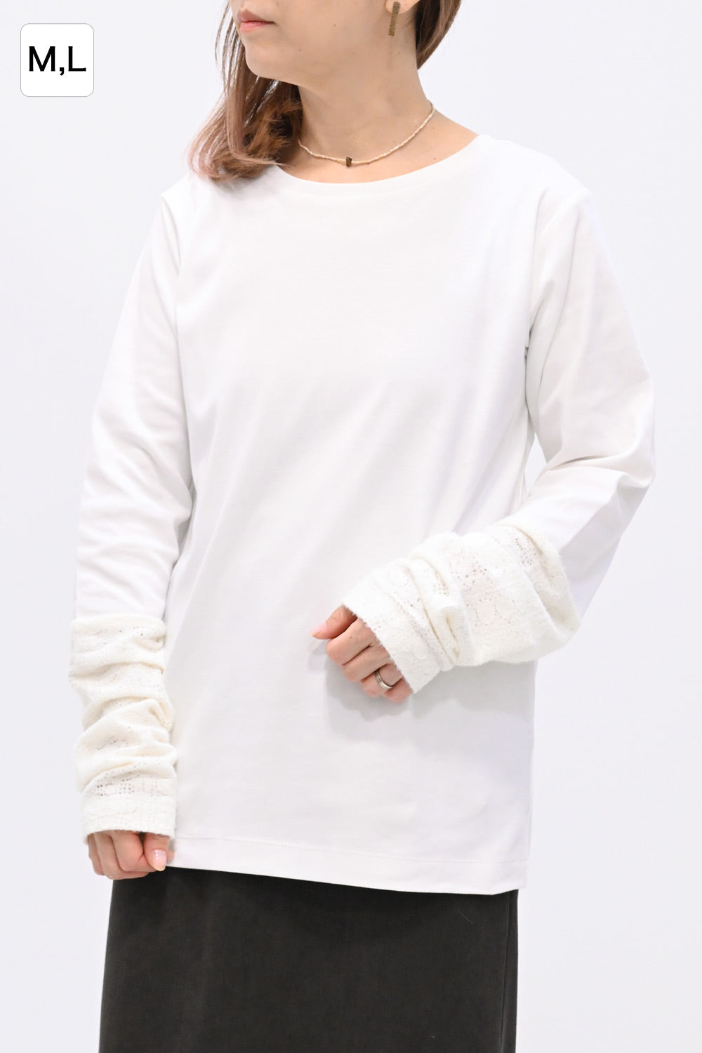 WHITE / 153cm / M