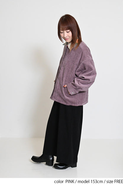 レトロ柄衿ジャケット