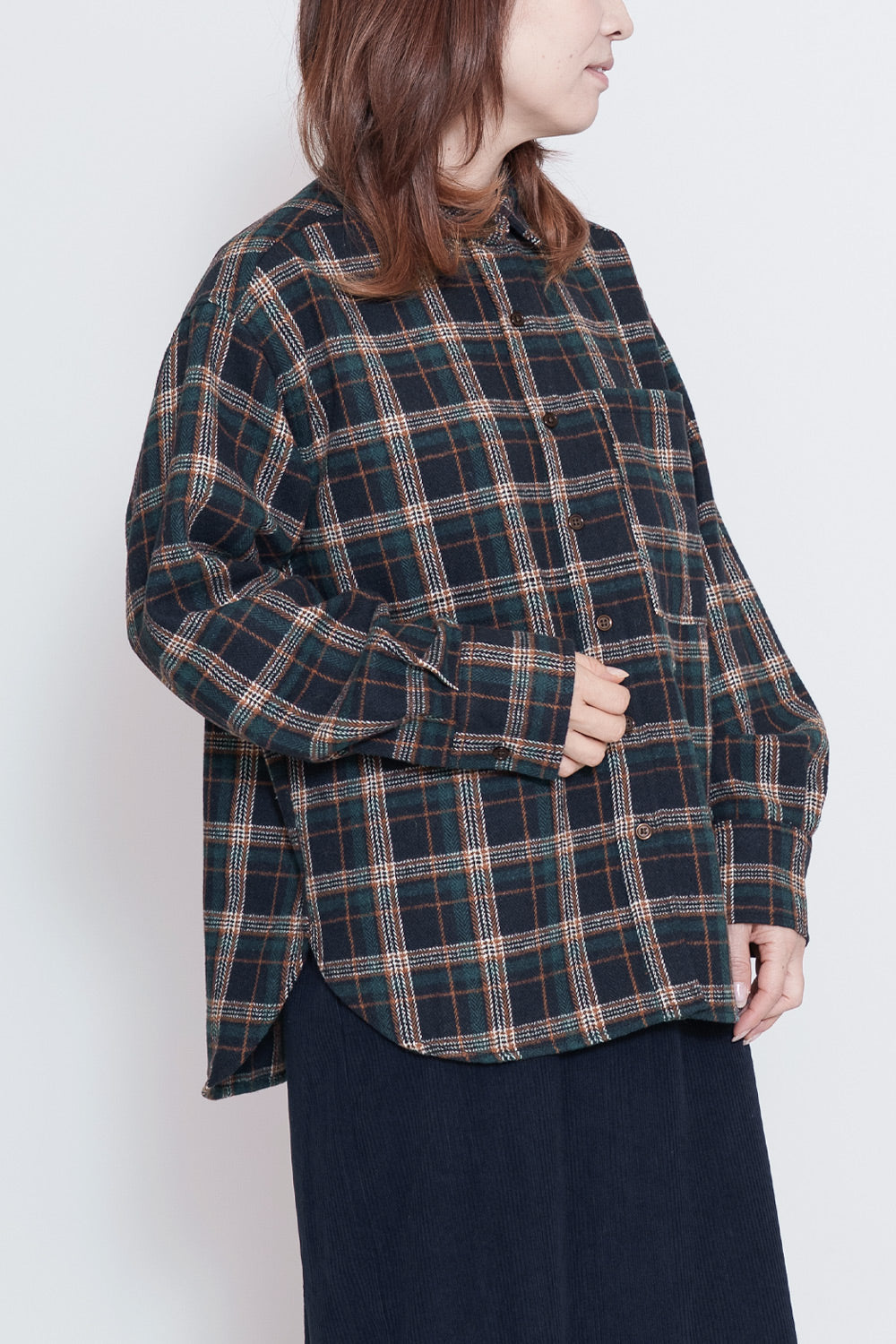 ≪SALE≫Check Standard Shirt