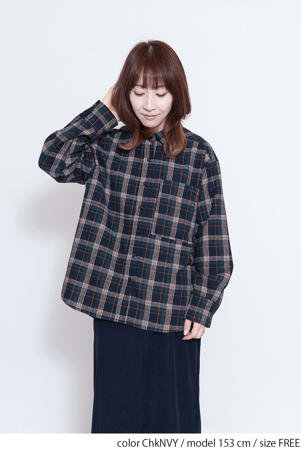 ≪SALE≫Check Standard Shirt