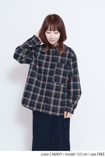 ≪SALE≫Check Standard Shirt