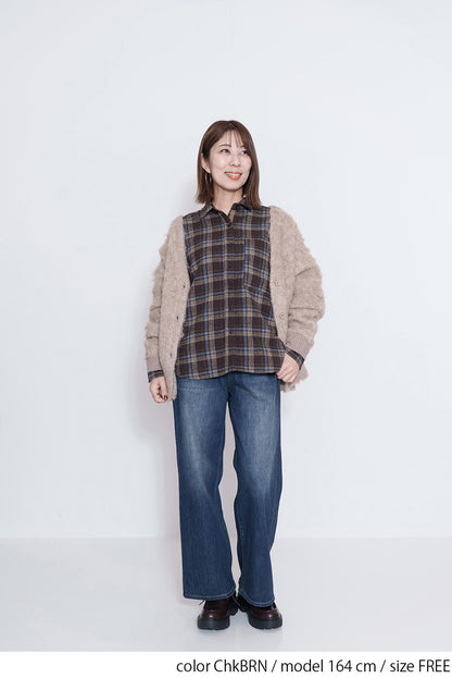 ≪SALE≫Check Standard Shirt
