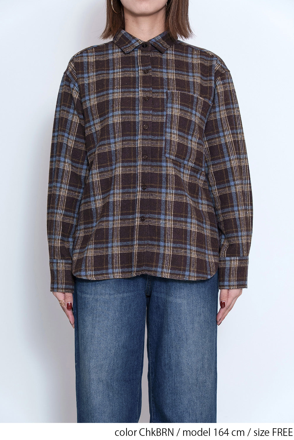 ≪SALE≫Check Standard Shirt