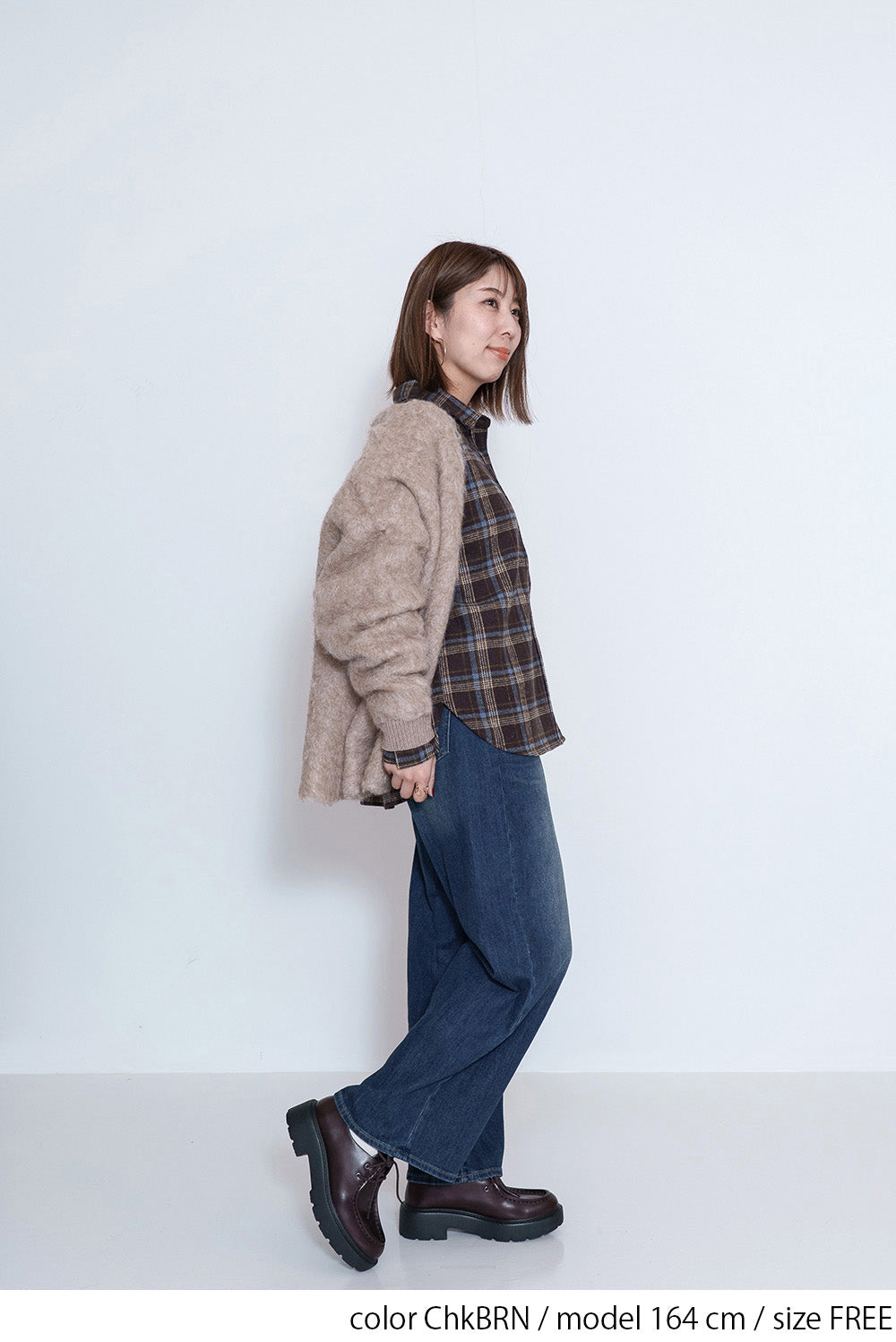 ≪SALE≫Check Standard Shirt