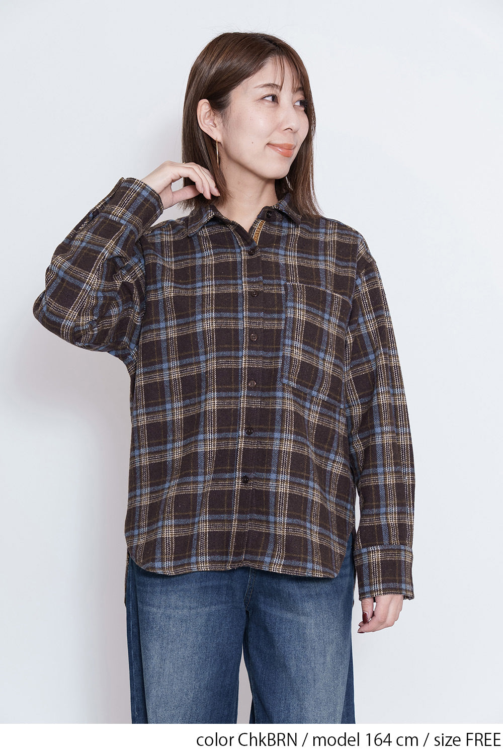 ≪SALE≫Check Standard Shirt