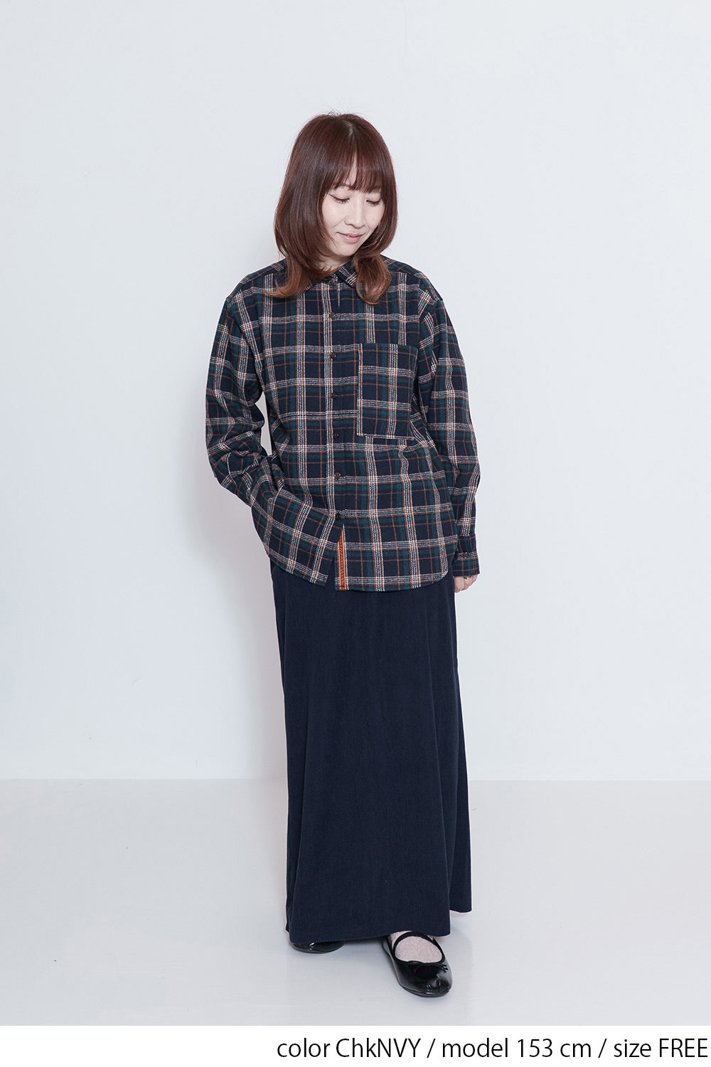 ≪SALE≫Check Standard Shirt