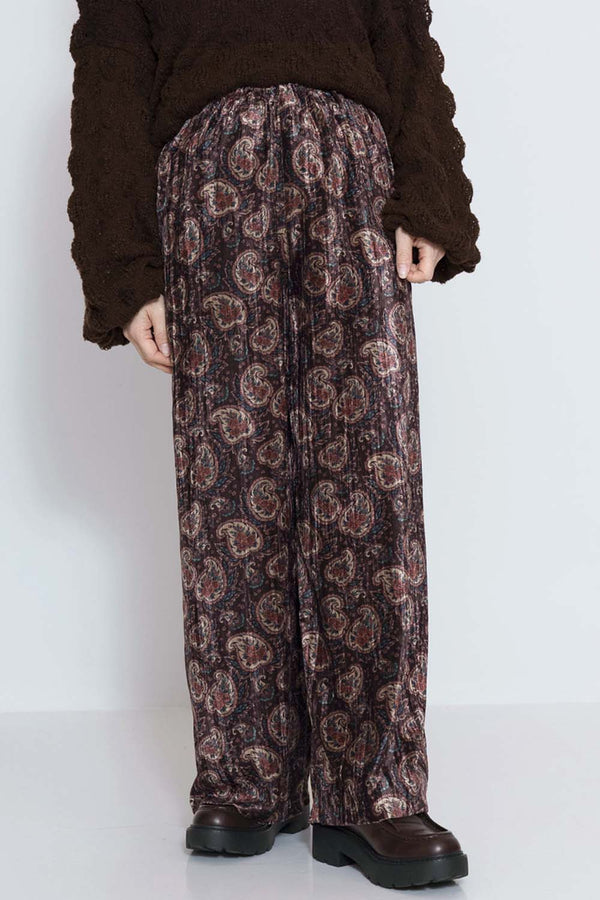 ≪SALE≫柄イージーパンツ