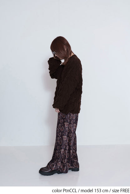 ≪SALE≫Patterned Easy Pants