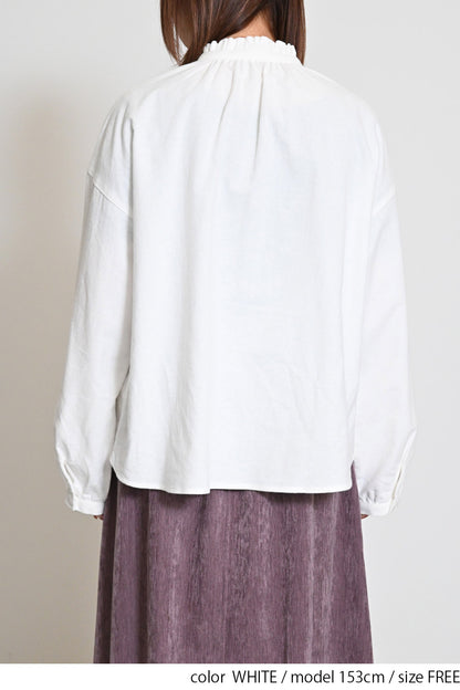 ≪SALE≫ Collar Frill Blouse