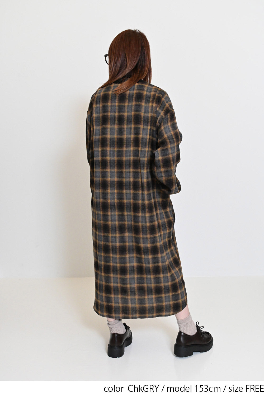 ≪SALE≫チェック柄ヘンリーワンピース – HEART MARKET