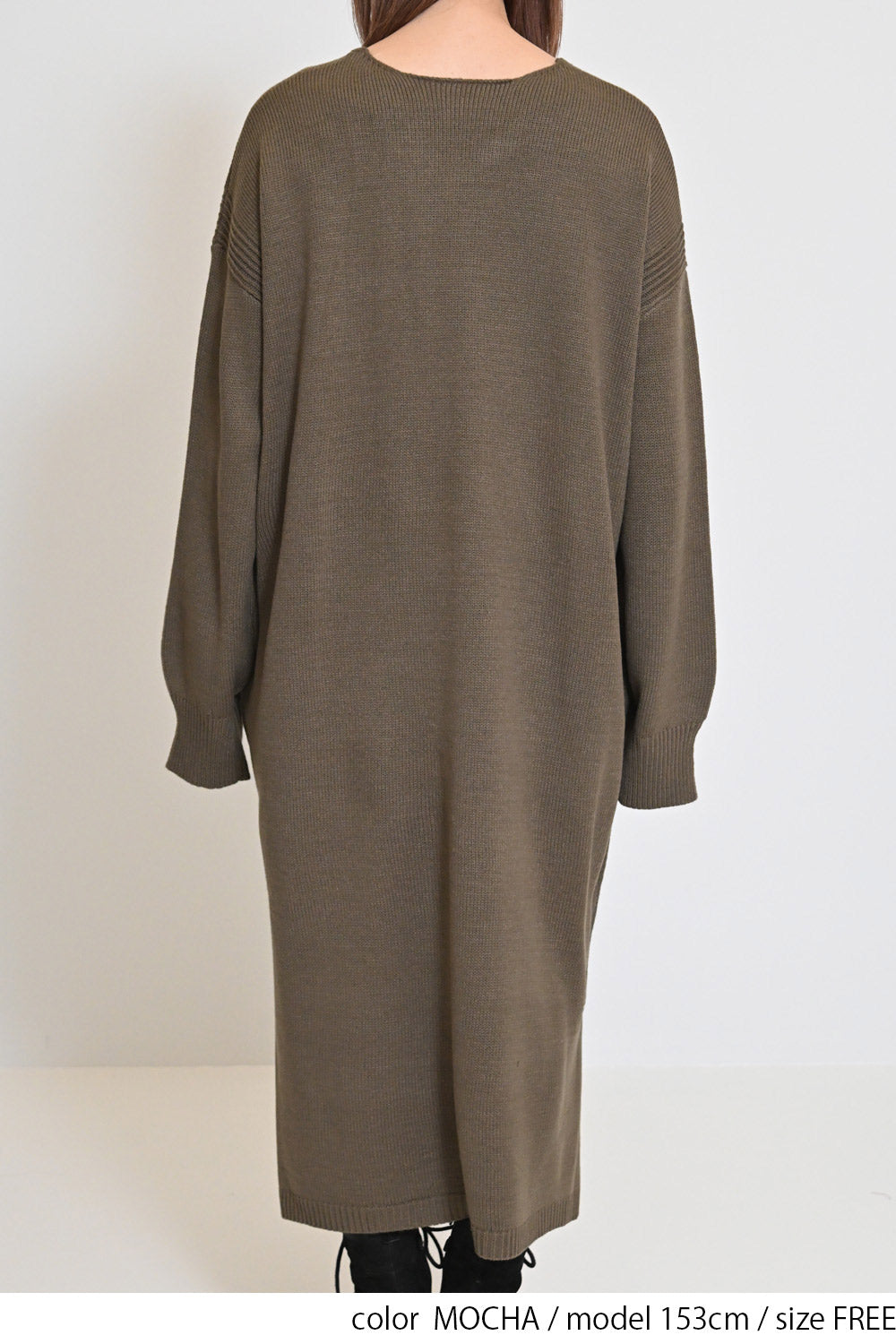 ≪SALE≫Vネックニットワンピース – HEART MARKET