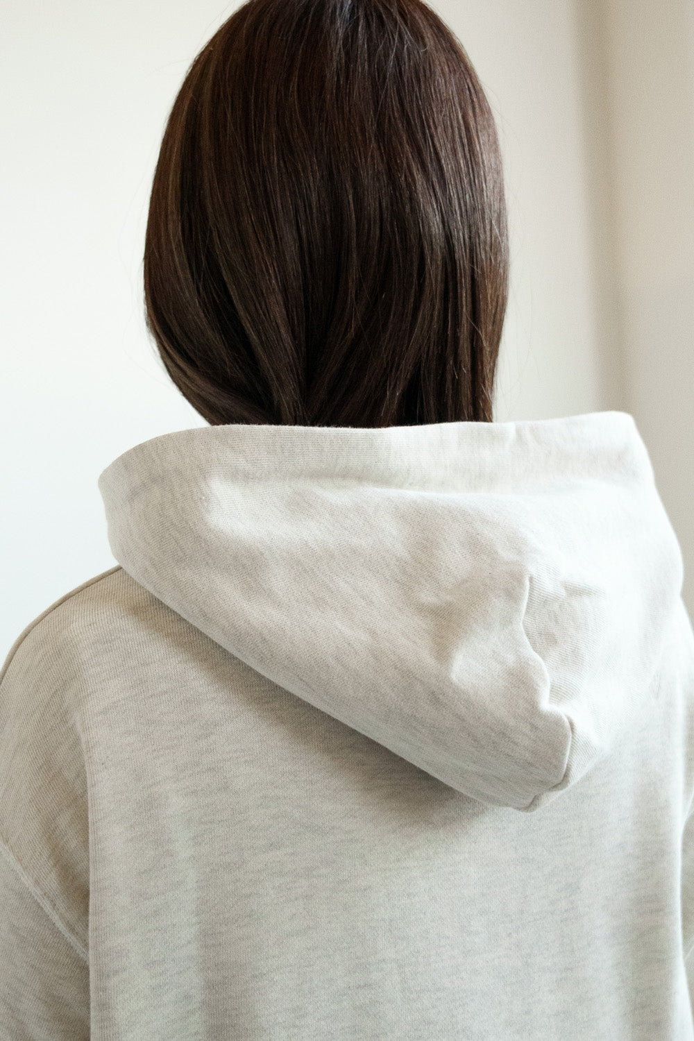 ≪SALE≫ Slub Fleece Hoodie Tunic
