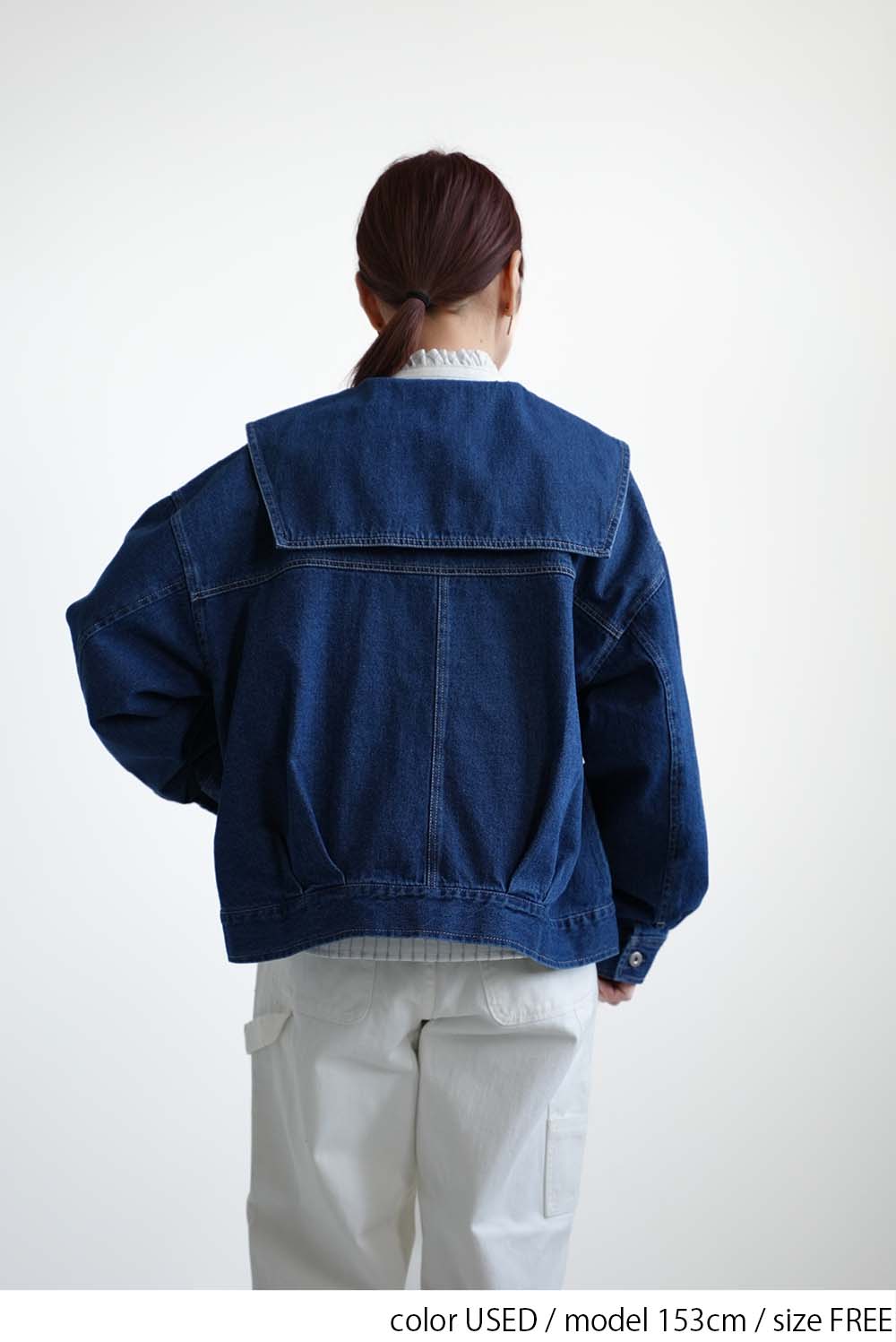 2月20日入荷》デニムセーラージャケット – HEART MARKET