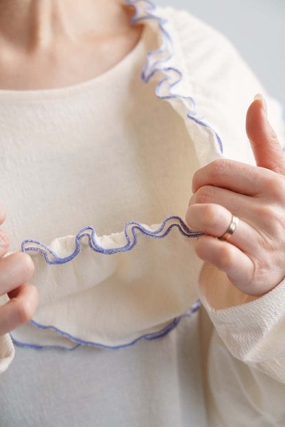 フリル付きロンT