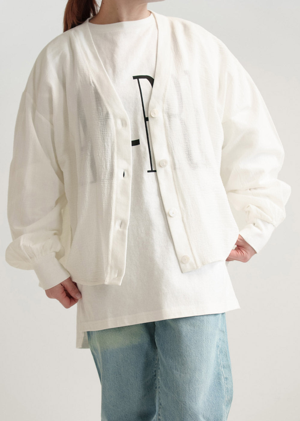 WHITE / 153cm / FREE
