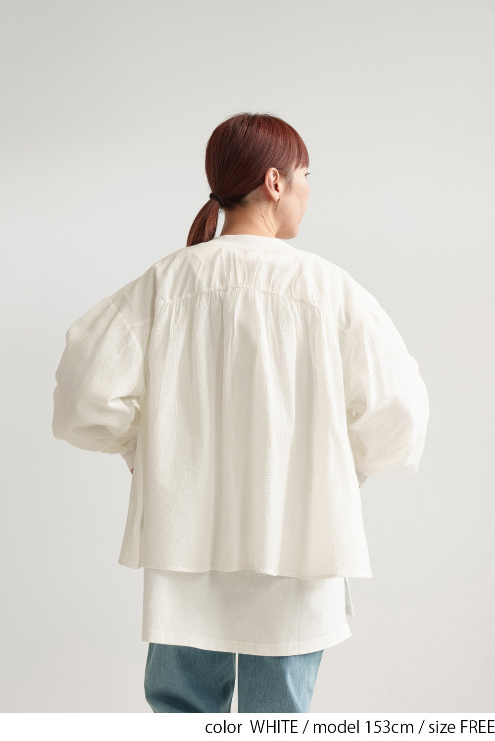 WHITE / 153cm / FREE