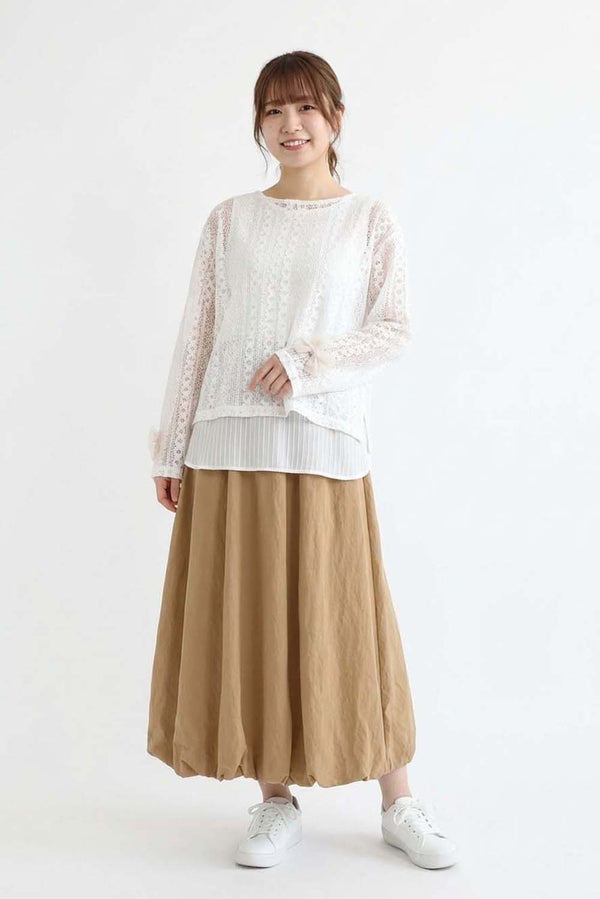 Hem Panel Layered Tank Top