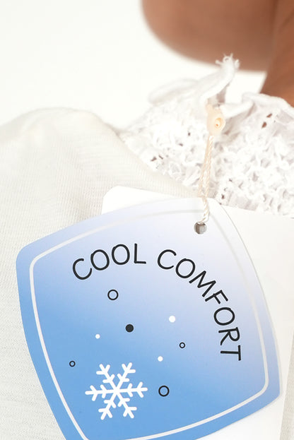 Collar Shirred French T-Shirt