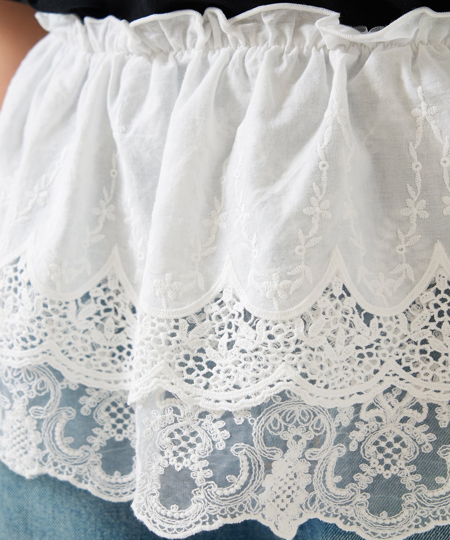 Layered Lace Frill