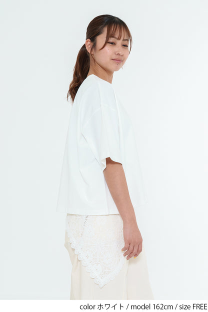 Lace Scarf T-Shirt